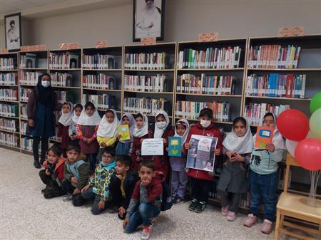 بازدید پیش دبستانی پروانه به مناسبت هفته کتاب