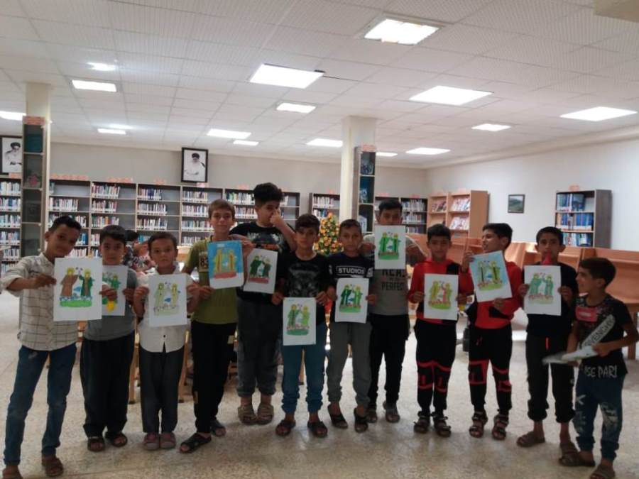 مسابقه رنگ آمیری